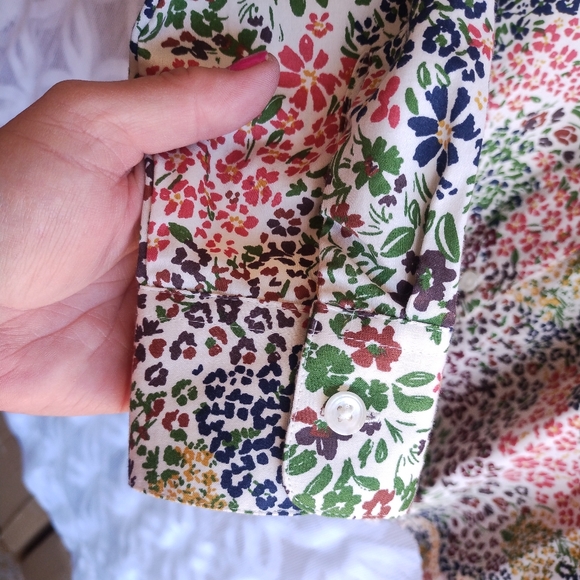 Foxcroft for Appleseed's shirt nwot button down wrinkle free 8P long sleeves - Picture 6 of 10